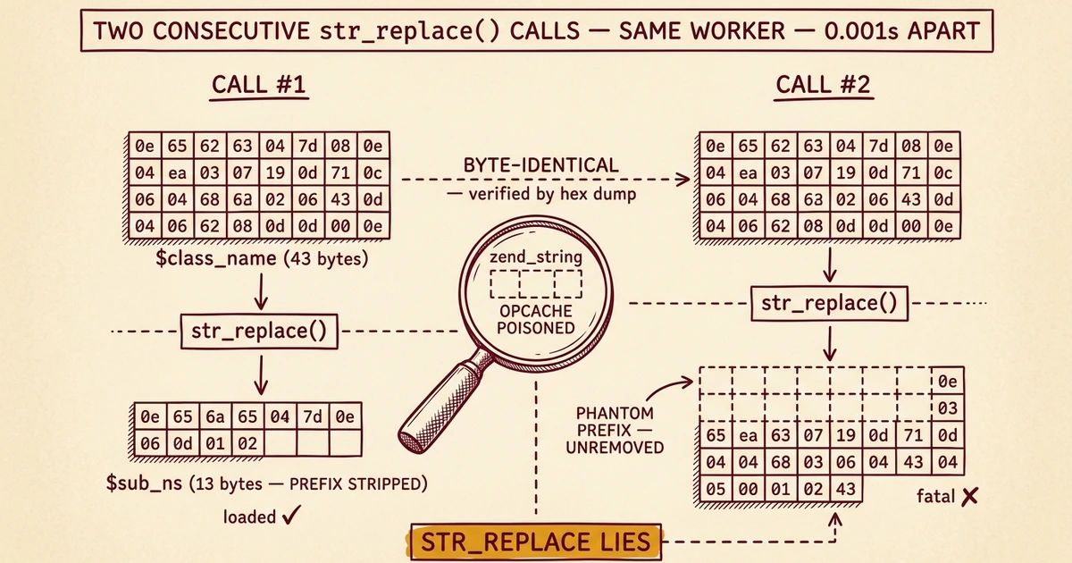 When str_replace Lies: Debugging an Intermittent WordPress Autoloader Fatal